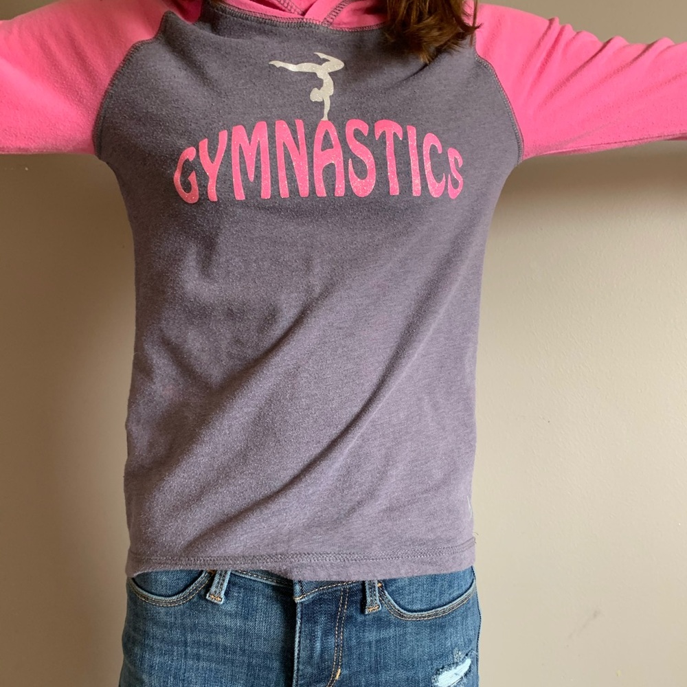 Girls long sleeve with hood